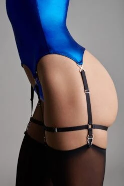 Maison Close Débardeur Porte-Jarretelle - Blue Angel -Maison Close Soldes 2021 Maison Close Blue Angel 02373