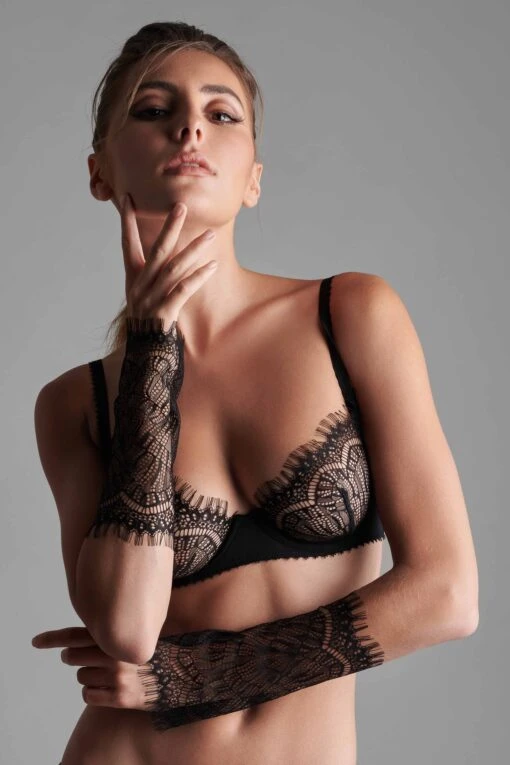 Maison Close Manchettes En Dentelle - Accroche Cœur -Maison Close Soldes 560351 2