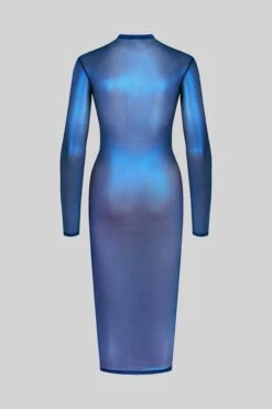 Maison Close Robe Midi - Blue Angel 12 Maison Close Robe Midi - Blue Angel -Maison Close Soldes 560479 2