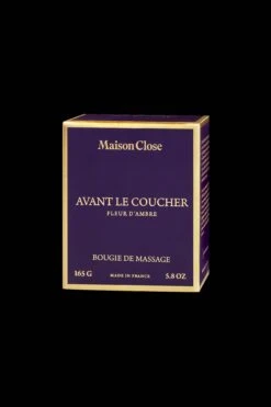 Maison Close Bougie De Massage - Avant Le Coucher - Fleur D'Ambre -Maison Close Soldes 560504 GHOST 3b