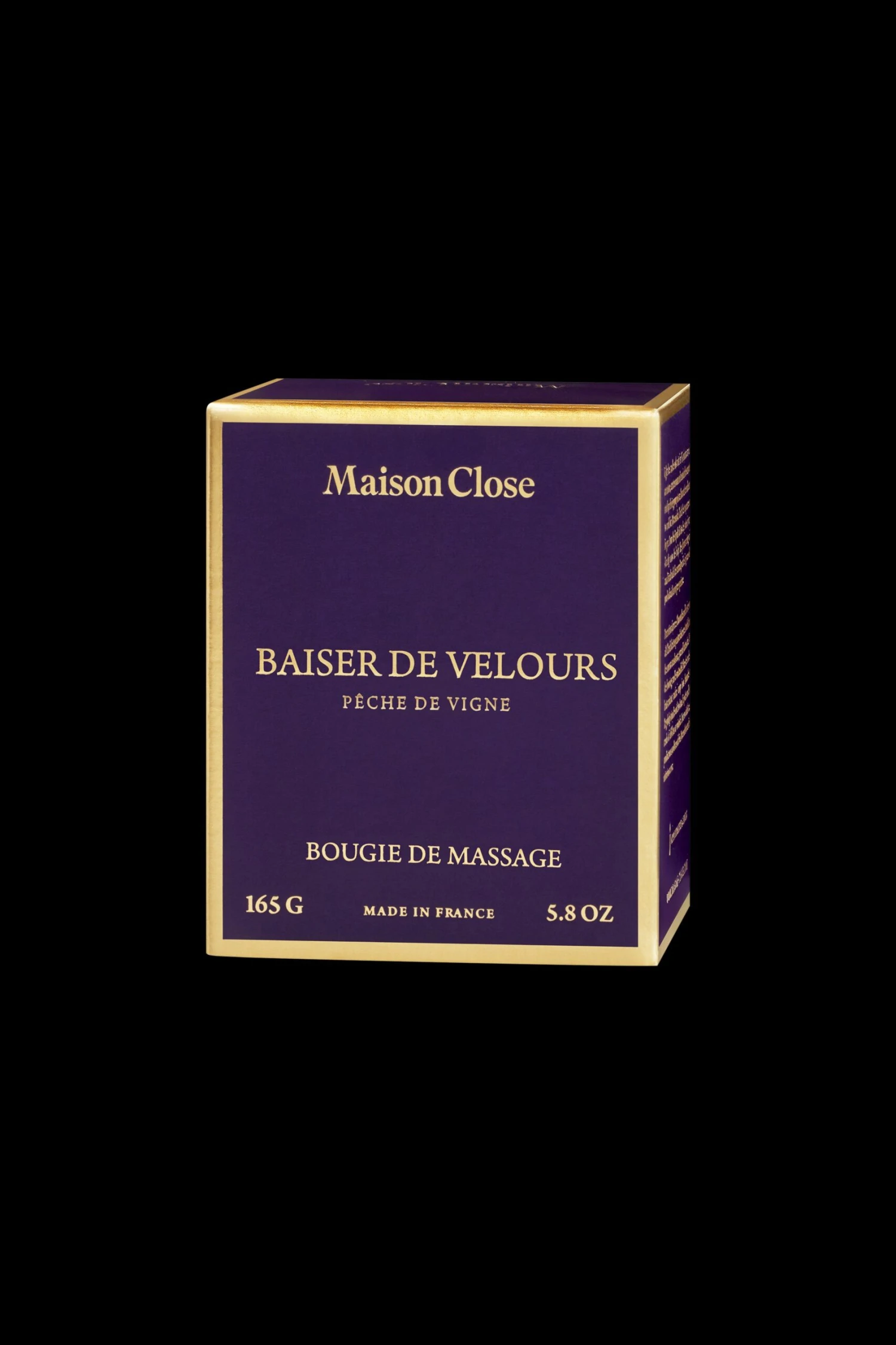 Maison Close Bougie De Massage - Baiser De Velours - Pêche De Vigne 8 Maison Close Bougie De Massage - Baiser De Velours - Pêche De Vigne – Image 6