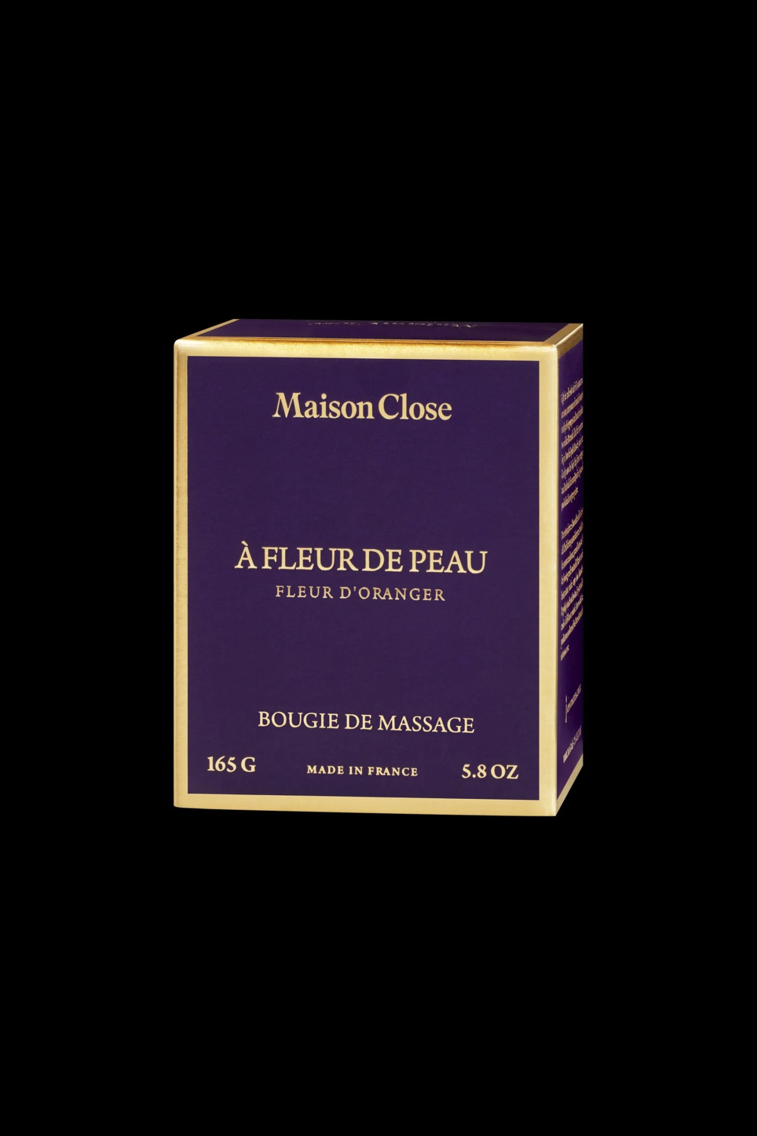 Maison Close Bougie De Massage - À Fleur De Peau - Fleur D'oranger 8 Maison Close Bougie De Massage - À Fleur De Peau - Fleur D'oranger – Image 6