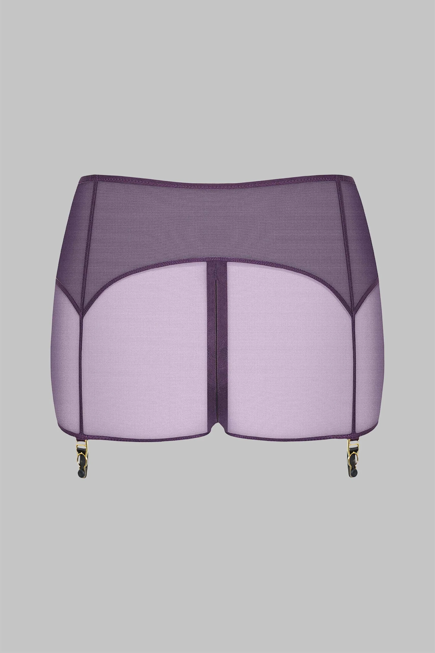 Maison Close Shorty Zippé Porte-Jarretelles - L'Amoureuse 4 Maison Close Shorty Zippé Porte-Jarretelles - L'Amoureuse – Image 2