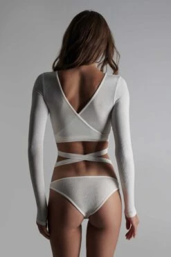 Maison Close Cache-Cœur Manches Longues - La Femme Amazone 17 Maison Close Cache-Cœur Manches Longues - La Femme Amazone -Maison Close Soldes 561058 la femme amazone ivoire 0470