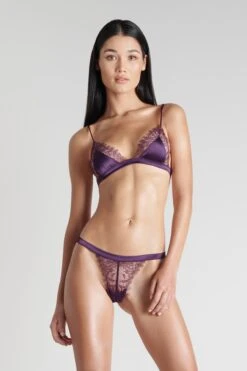 Maison Close Mini String - Villa Satine 12 Maison Close Mini String - Villa Satine -Maison Close Soldes 561101 villa satine violet dounia 0006