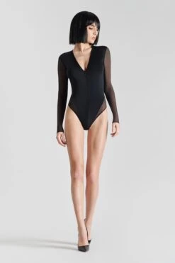 Maison Close Body String Zippé - Pure Tentation 10 Maison Close Body String Zippé - Pure Tentation -Maison Close Soldes 608801 pure tentation noir 1560