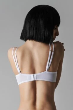 Maison Close Soutien-gorge Push-up Effet Triangle - Pure Tentation -Maison Close Soldes 609819 pure tentation blanc 0178