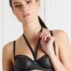 Maison Close Soutien-gorge Balconnet - Chambre Noire 2 Maison Close Soutien-gorge Balconnet - Chambre Noire -Maison Close Soldes Bra Chambre Noire 608245 1