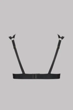 Maison Close Soutien-gorge Triangle Ouvert - Tapage Nocturne -Maison Close Soldes Bra Tapage Nocturne Black 608525 4