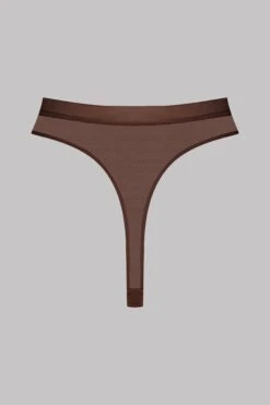 Maison Close String Taille Haute - Corps à Corps 13 Maison Close String Taille Haute - Corps à Corps -Maison Close Soldes HW Thong CAC Choco 608711 4