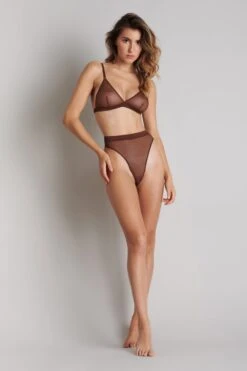 Maison Close String Taille Haute - Corps à Corps 11 Maison Close String Taille Haute - Corps à Corps -Maison Close Soldes HW Thong CAC Choco 608711 5