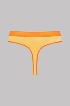 Maison Close String Taille Haute - Corps à Corps Néon 13 Maison Close String Taille Haute - Corps à Corps Néon -Maison Close Soldes HW Thong CAC Orange 560196 4