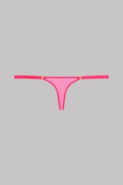 Maison Close Mini String - Corps à Corps Néon 13 Maison Close Mini String - Corps à Corps Néon -Maison Close Soldes Thong CAC Pink 560153 4