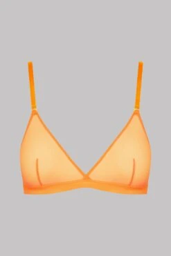 Maison Close Soldes -Maison Close Soldes Triangle Bra CAC Orange 560178 2