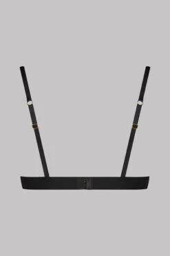 Maison Close Soutien-gorge Triangle - Sacré Cœur -Maison Close Soldes Triangle Bra Sacre Coeur Black 560018 4