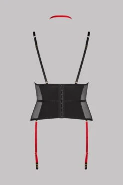 Maison Close Serre-taille Avec Porte-jarretelles Et Harnais - Sacré Cœur -Maison Close Soldes Waist Cincher Sacre Coeur 560037 4